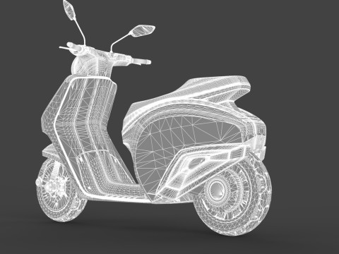 ELECTRIC SCOOTER 3D Model