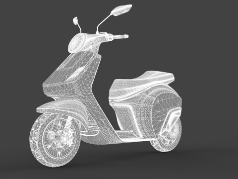 ELECTRIC SCOOTER 3D Model