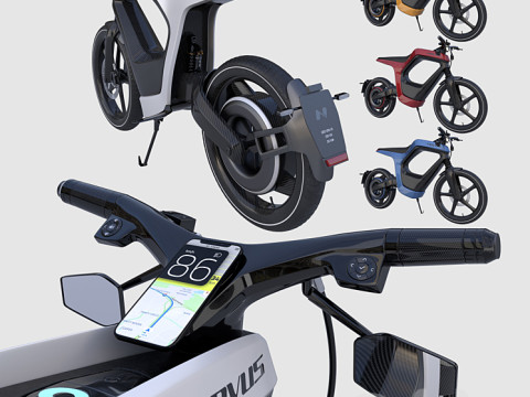 ELECTRIC BIKE 3D 模型