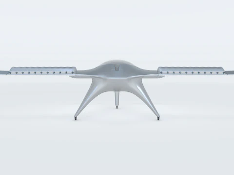 TAXI VOLADOR LILIUM JET Modelo 3D