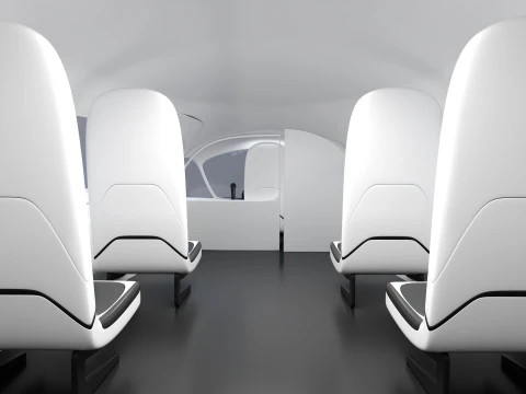 TAXI VOLADOR LILIUM JET Modelo 3D