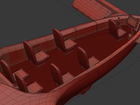 TAXI VOLADOR LILIUM JET Modelo 3D