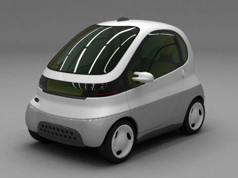 CONCEITO PEUGEOT TULIPA Modelo 3D