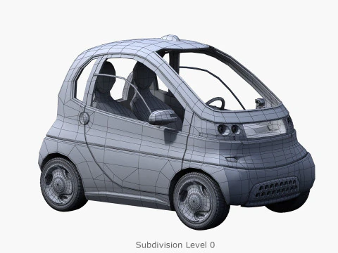 PEUGEOT TULIP CONCEPT 3D Model