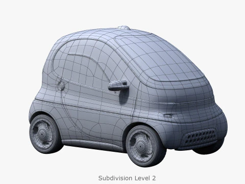 PEUGEOT TULIP CONCEPT 3D Model