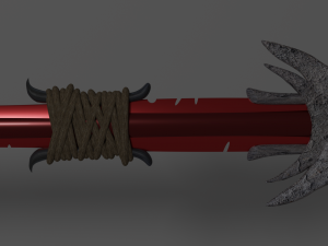 red sword 3D Модель
