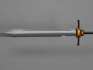 騎士の剣 3Dモデル