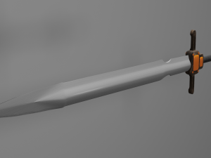 knights sword 3D 모델