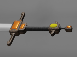 knights sword 3D 모델