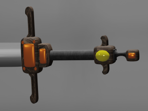 knights sword 3D 모델