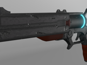 Revolver 3D मॉडल