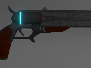 Revolver 3D Model