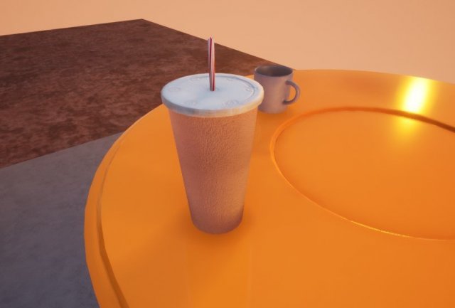 cup and disposable cup Modelo 3D .c4d .max .obj .3ds .fbx .stl .blend 