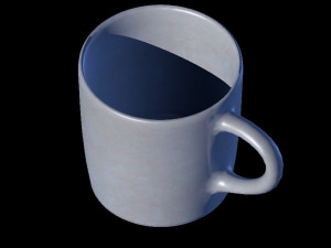 cup and disposable cup Modelo 3D