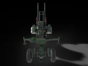 zpu-4 antia&eacute;reo qu&aacute;druplo Modelo 3D