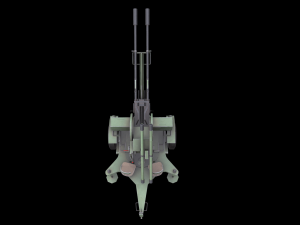 zu-23-2 pilica rocket-artillery set anti-aircraft 3D Model