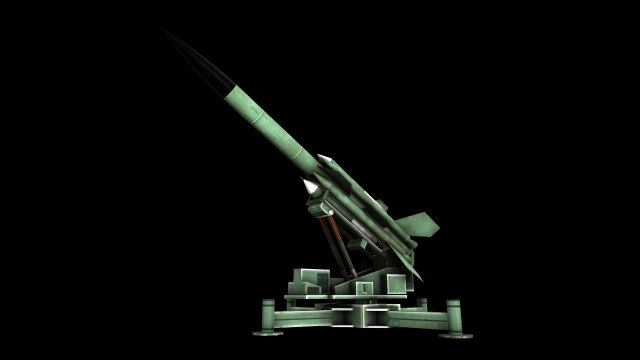 bristol bloodhound sam missile 3D Model .c4d .max .obj .3ds .fbx .stl .blend 