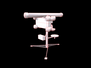 rbs 70 anti-aircraft missile low-poly 3D Model