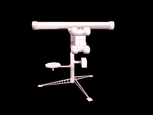rbs 70 anti-aircraft missile low-poly 3D Model
