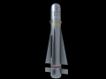 missile maverick agm 65g rocket low-poly  3D Models