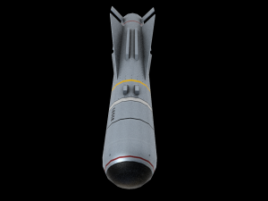 missile maverick agm 65g rocket low-poly Modello 3D