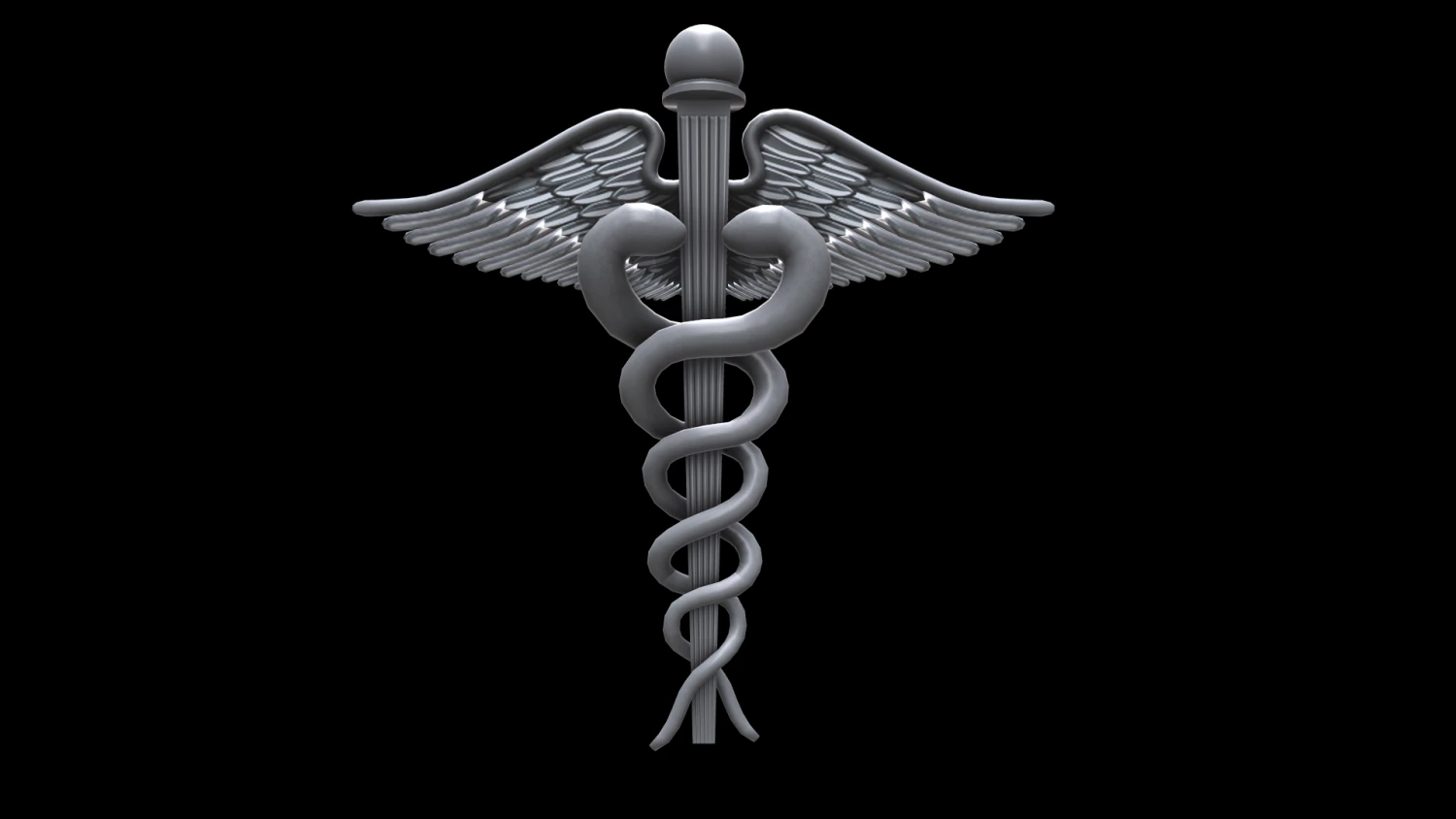health symbol medical low-poly 3D Model .c4d .max .obj .3ds .fbx .stl .blend 