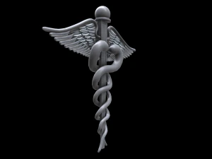 health symbol medical low-poly 3D Model