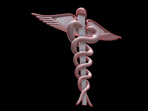 health symbol medical low-poly 3D Model