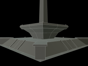monas national monument indonesian country low-poly Modello 3D