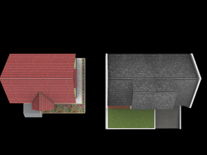 simple house home housing low-poly Modelo 3D