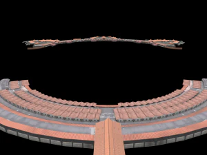 sukarno hatta international airport indonesian country low-poly 3D Model