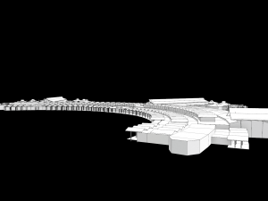 sukarno hatta international airport indonesian country low-poly 3D 模型