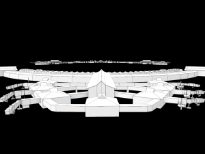 sukarno hatta international airport indonesian country low-poly 3D 模型