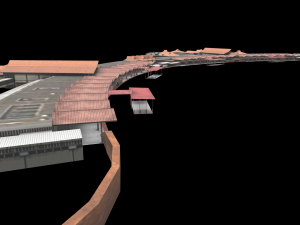 sukarno hatta international airport indonesian country low-poly 3D 模型