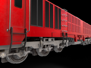 cc300 locomotive indonesian 3D मॉडल