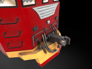 cc300 locomotive indonesian 3D मॉडल