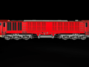 cc300 locomotive indonesian 3D मॉडल