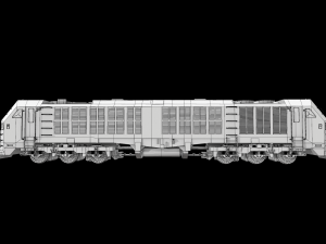 cc300 locomotive indonesian 3D मॉडल