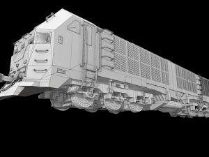 cc300 locomotive indonesian 3D मॉडल