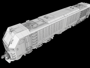 cc300 locomotive indonesian 3D मॉडल