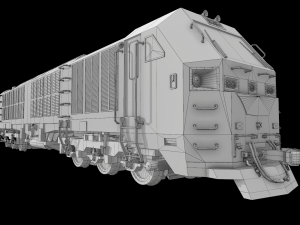 cc300 locomotive indonesian 3D मॉडल