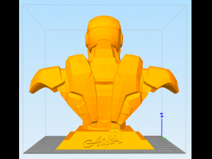 bust of tony stark 3Dプリントモデル