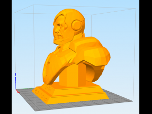 bust of tony stark 3Dプリントモデル