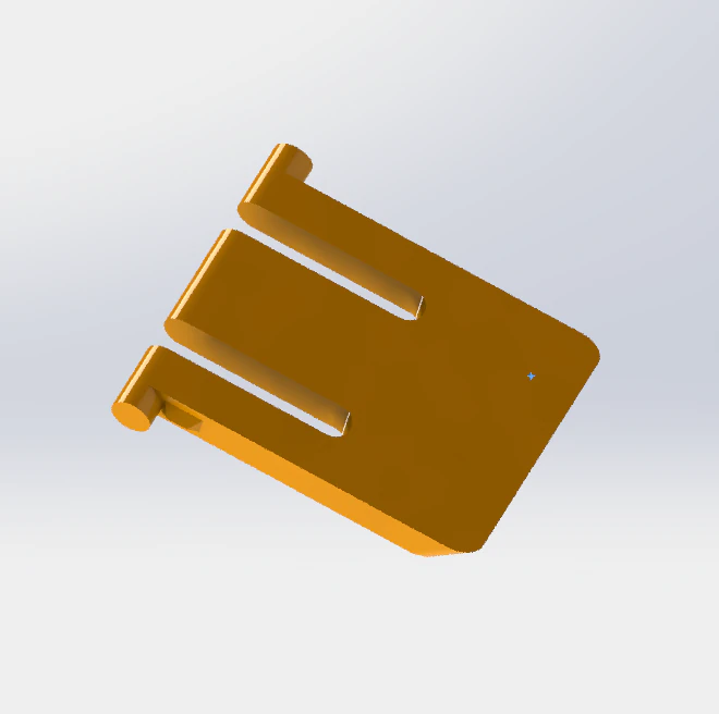 foldable keyboard foot for 3d printing 3D Print Model .c4d .max .obj .3ds .fbx .stl .blend 