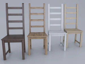 kursi kaustby ikea Model 3D