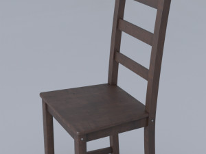 caustby chair ikea 3D-Modell