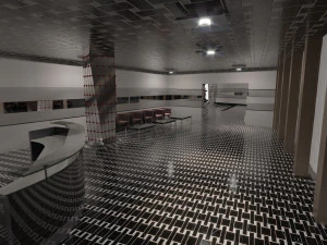 the ltie museum interior 3D Model