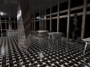 the ltie museum interior 3D Model