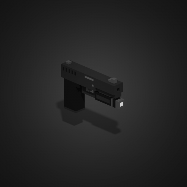 Fn Five Seven 3d Model In Combat 3dexport