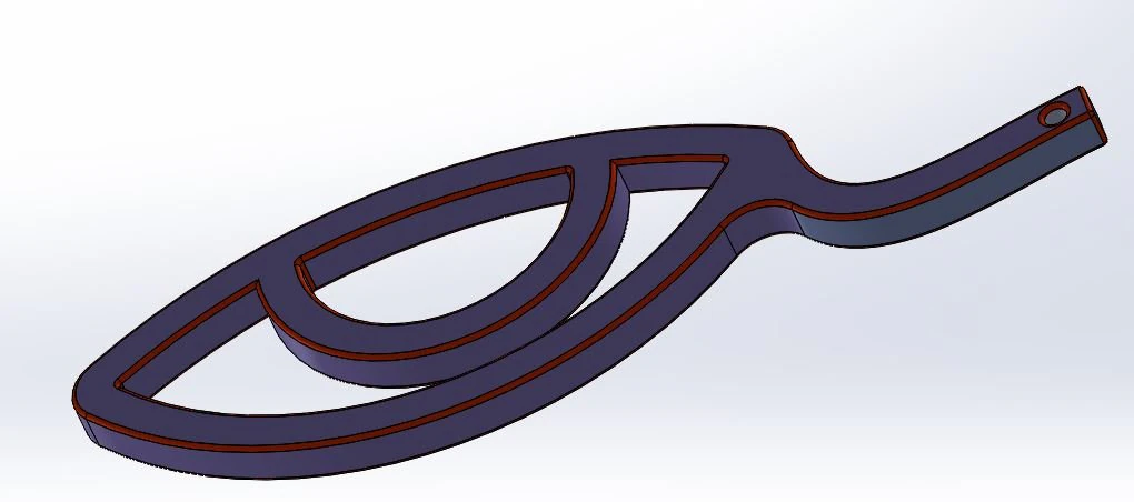 a logo and keychain 3D Print Model .c4d .max .obj .3ds .fbx .stl .blend